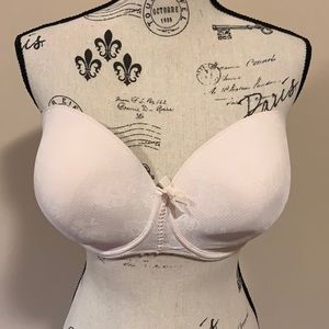 Strapless pink bra VERY supportive